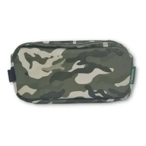 ■ Schoolbooks.ie - Triple Pencil Case - Camo Green