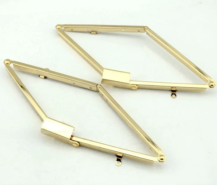 24cm Purse Frame Foldable Clutch Bag Purse Frame Come With Screws Pick Color