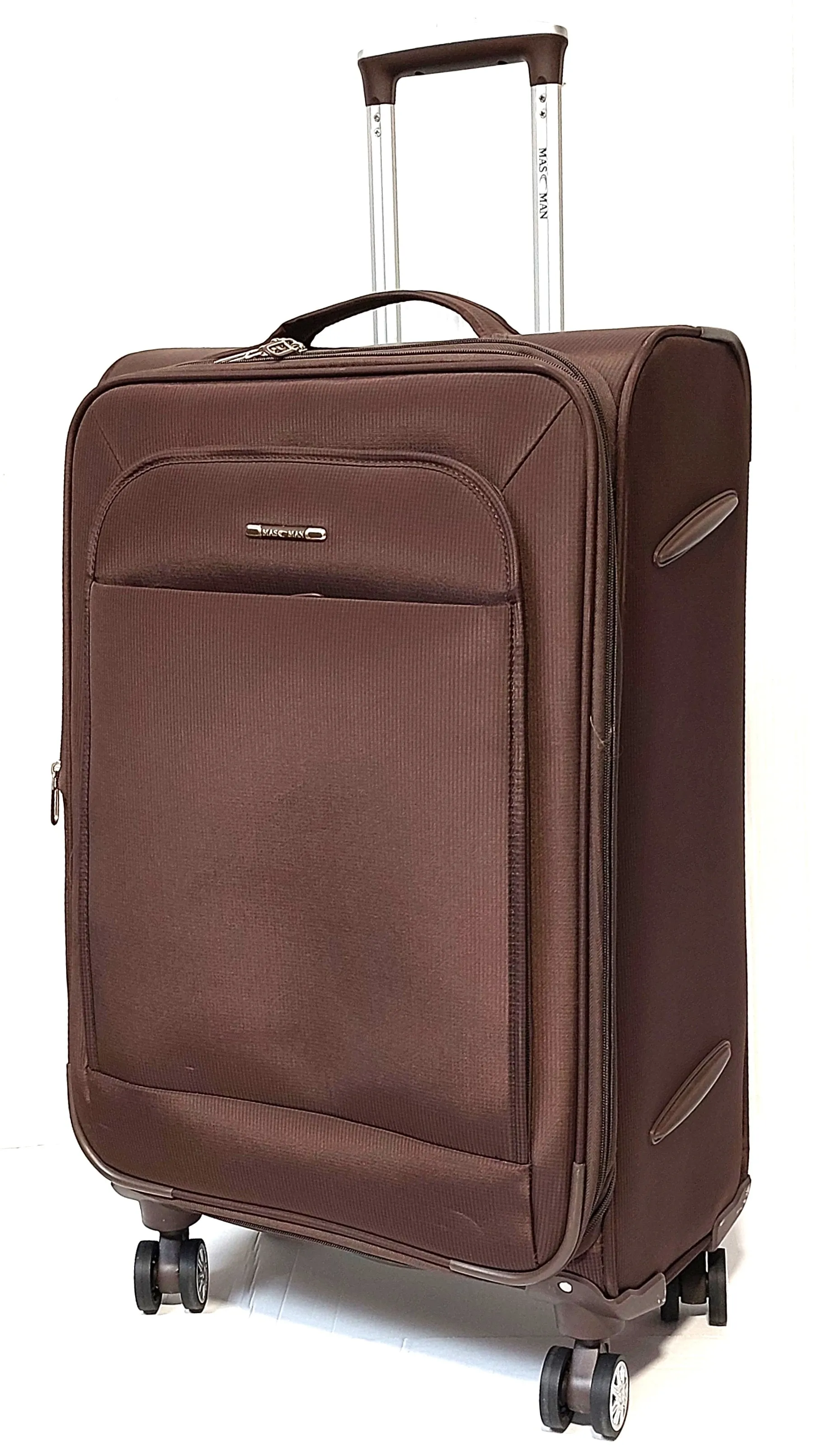 24" 20" 4 Wheel Suitcase 4W88 Brown