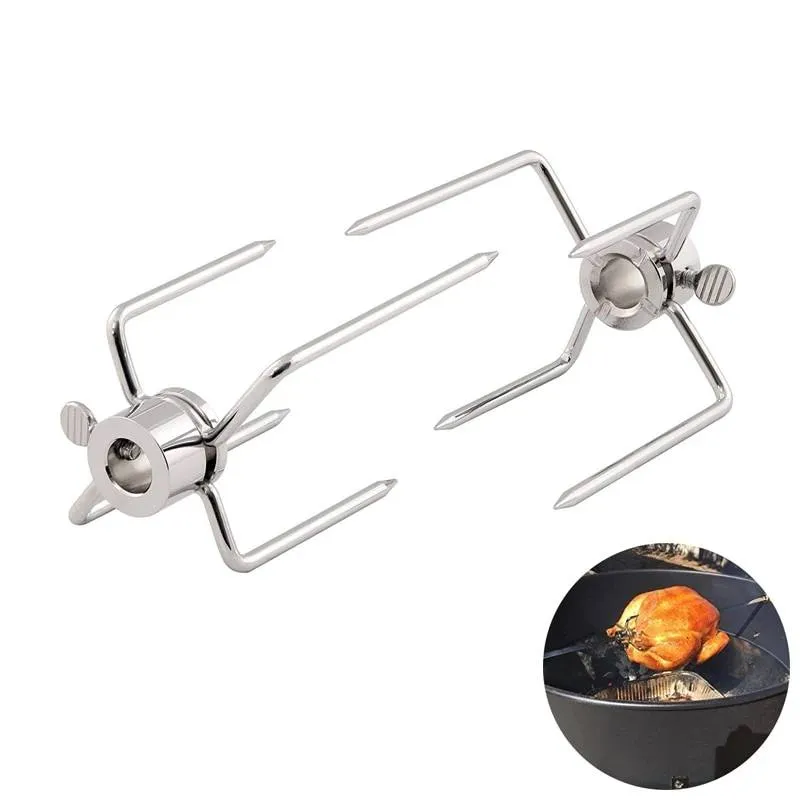 2pcs Rotisserie BBQ Forks