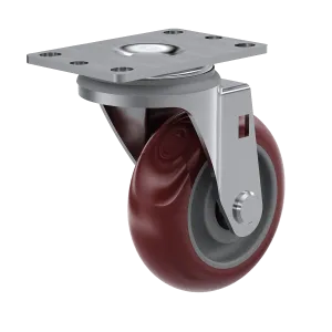 3-1/2" x 1-1/4" Polyurethane Swivel Caster