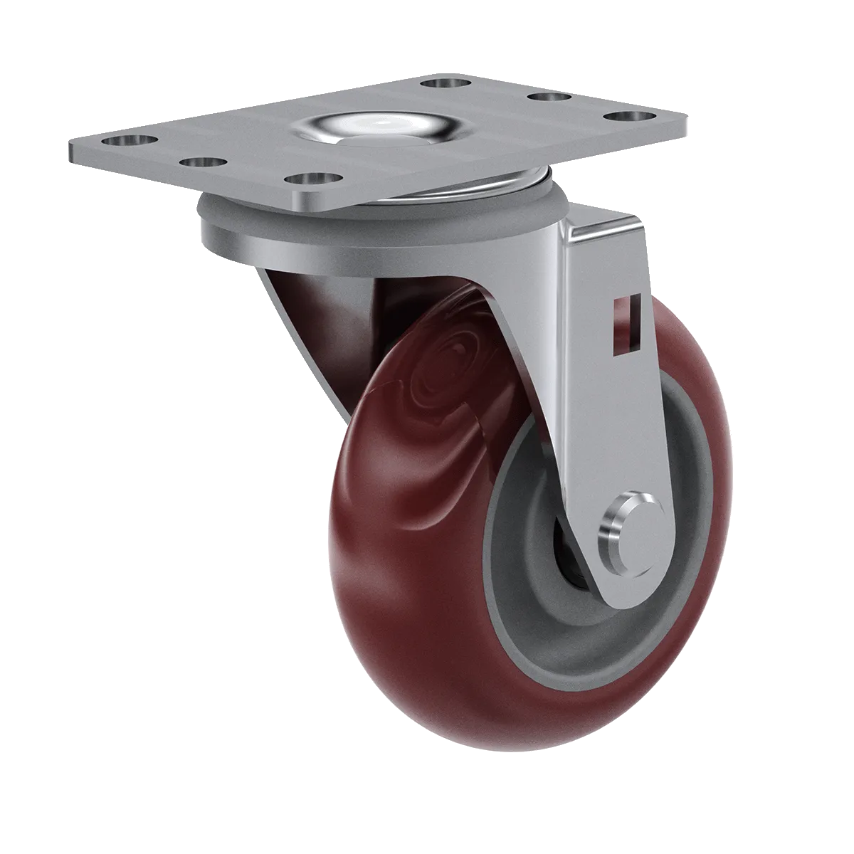 3-1/2" x 1-1/4" Polyurethane Swivel Caster