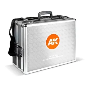 AK Interactive 11701 236 Colours Acrylics 3rd Generation Paint Briefcase