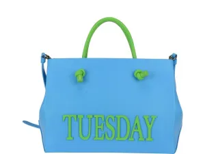 Alberta Ferretti Rainbow Week Fluo Tuesday Shopping Bag