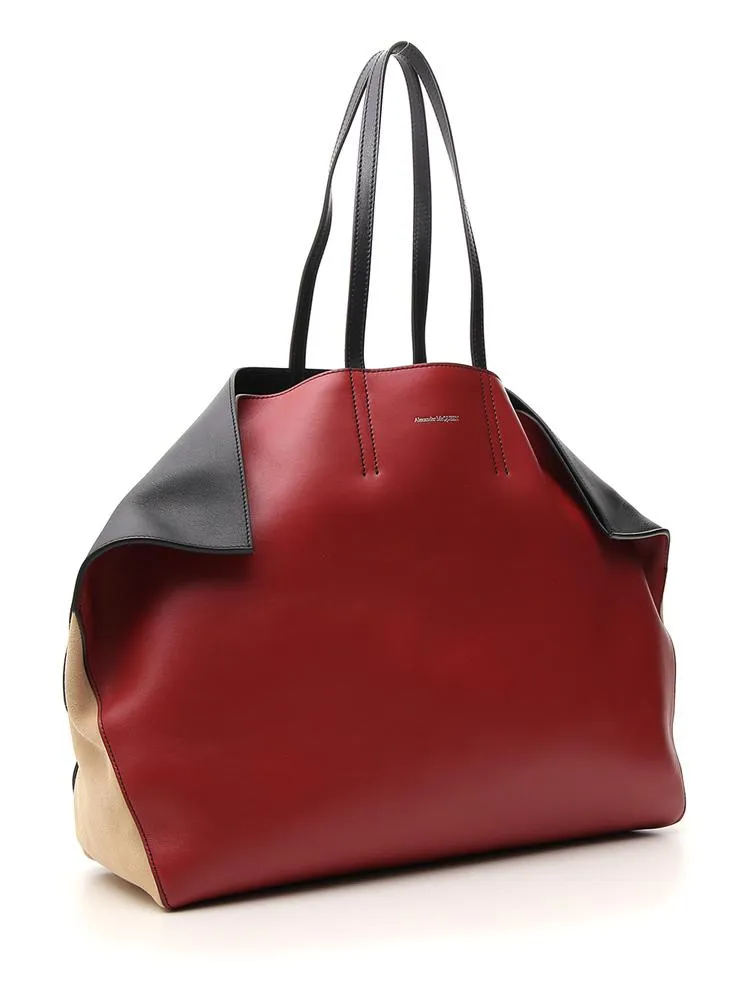 Alexander McQueen Contrast Tote Bag