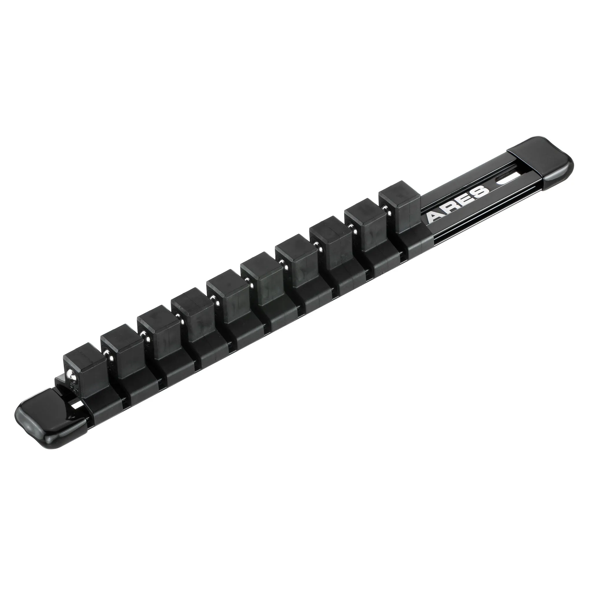 ARES 70344 - 1/2" Drive Black 9.84" Socket Rail