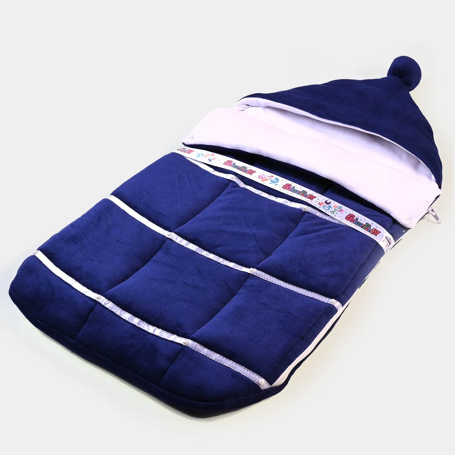 Baby Carry Nest Velvet - Blue