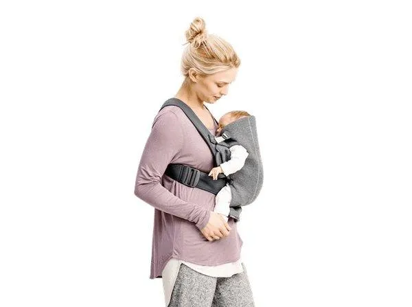 BabyBjorn Baby Carrier Mini - Dark Grey 3D Jersey