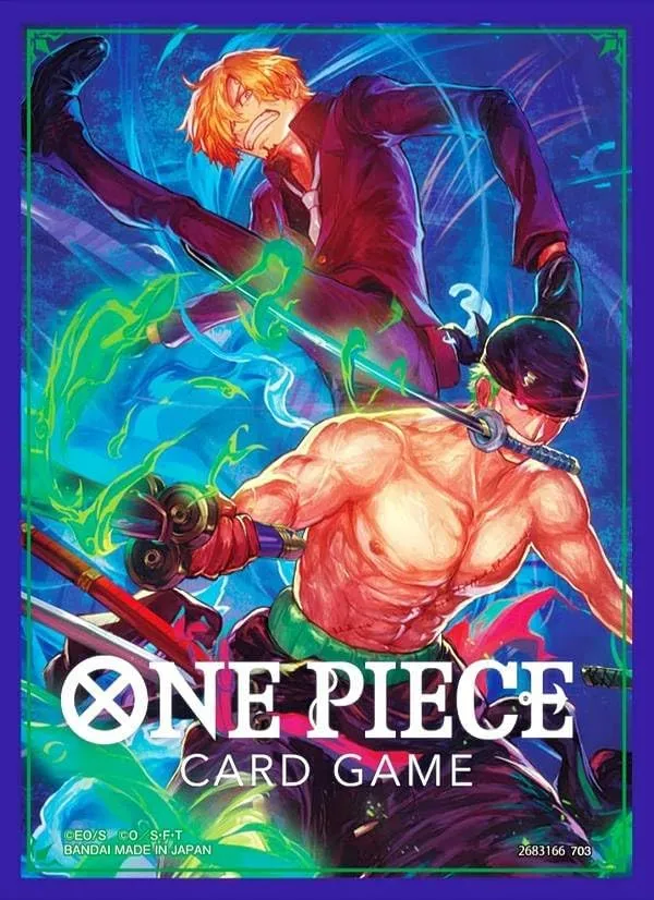 BANDAI ONE PIECE CARD GAME OFFICIAL CARD SLEEVES 5 - SPECIAL SET