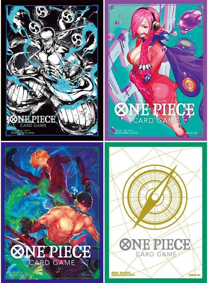 BANDAI ONE PIECE CARD GAME OFFICIAL CARD SLEEVES 5 - SPECIAL SET