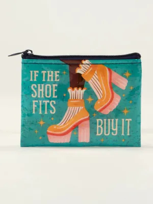 Blue Q Coin Purse  if the shoe fits buy it