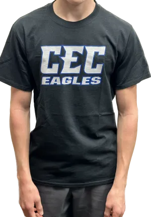 CEC Black T-Shirt with Gray Logo