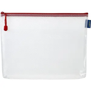 Celco Expandable Mesh Pouch Clear A4 Assorted