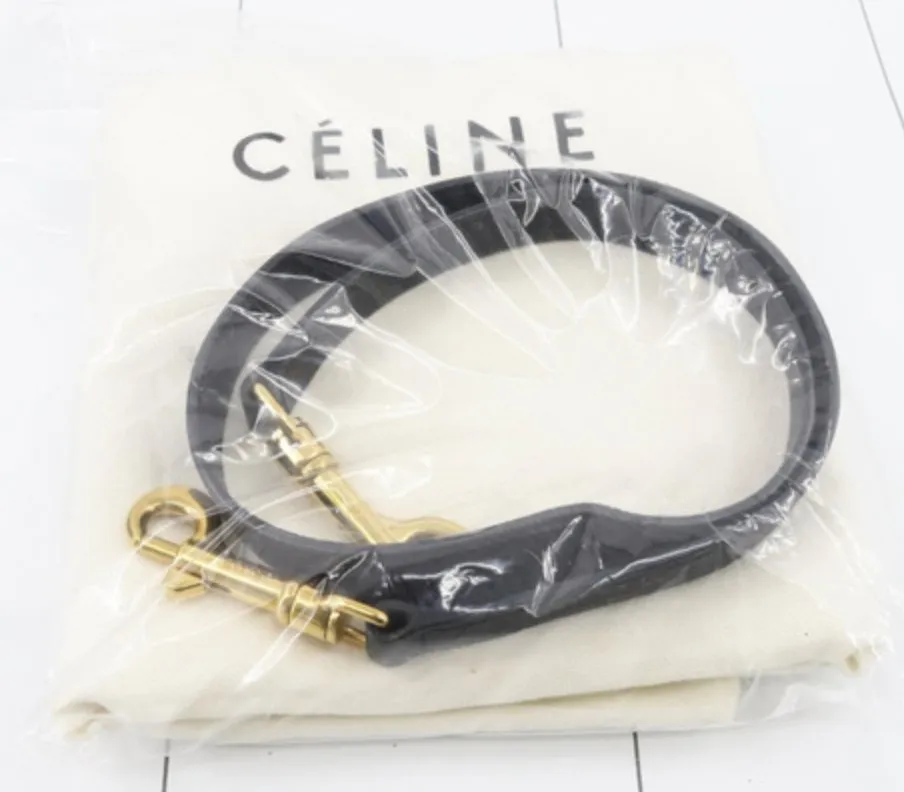 CELINE  Grained Calfskin Mini Belt Bag Black