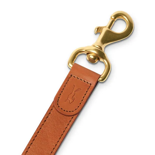 Coopers Butter Brown Leather Luxury Designer Dog Lead