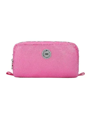 Cubs Pink Sequin Pencil Case