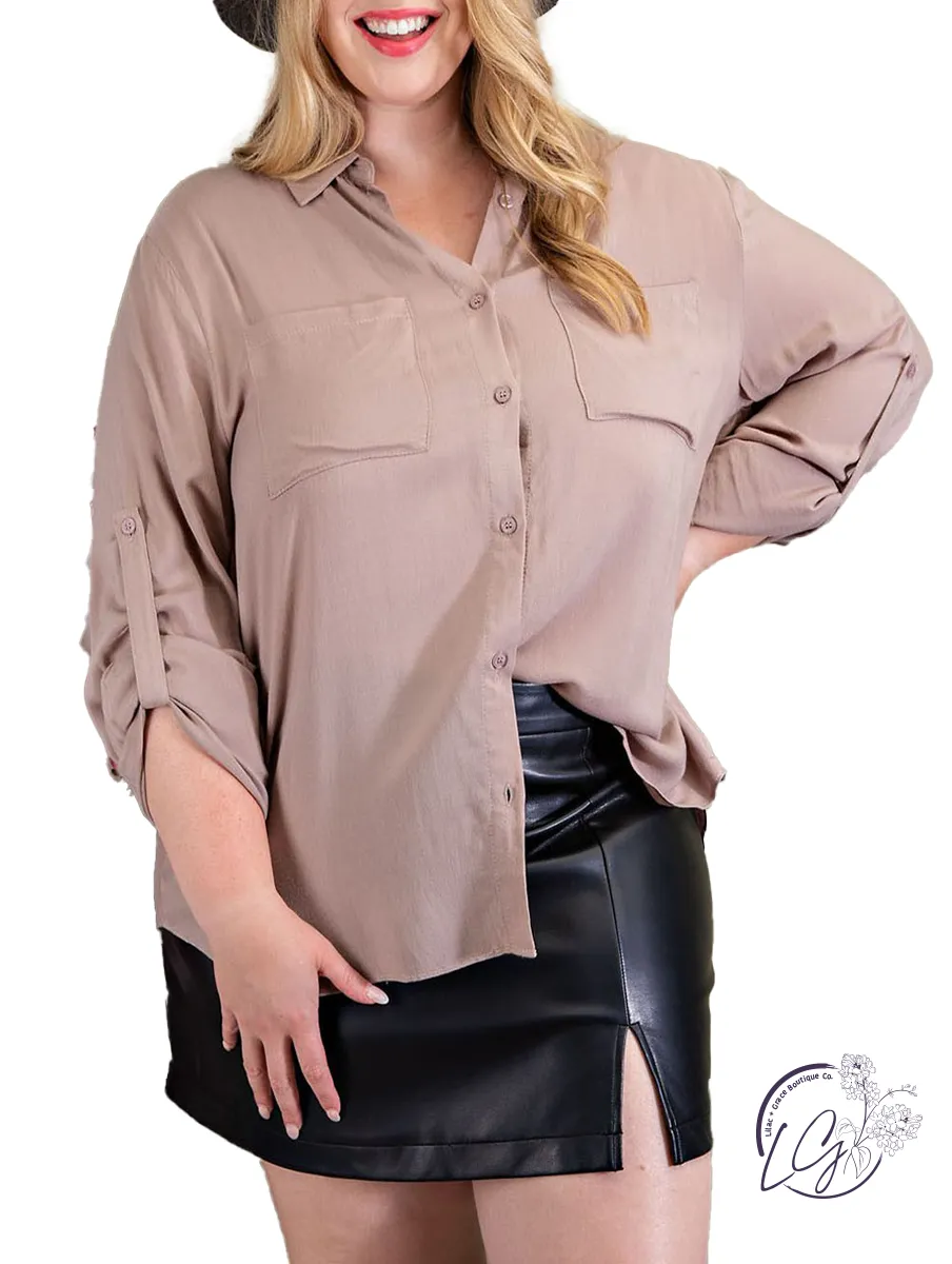 Curvy Counting the Days Blouse