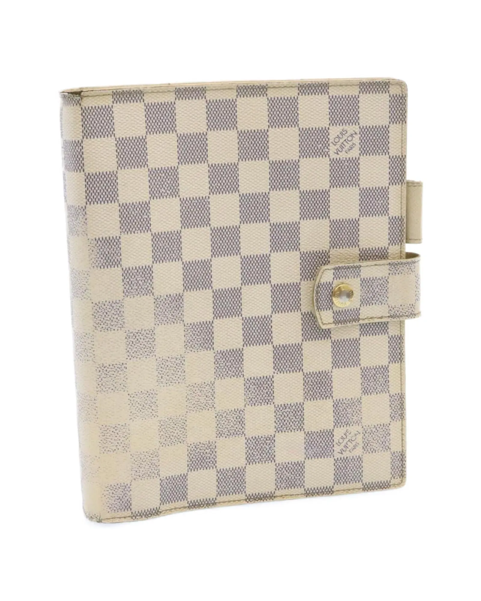 Damier Azur Agenda GM Day Planner Cover