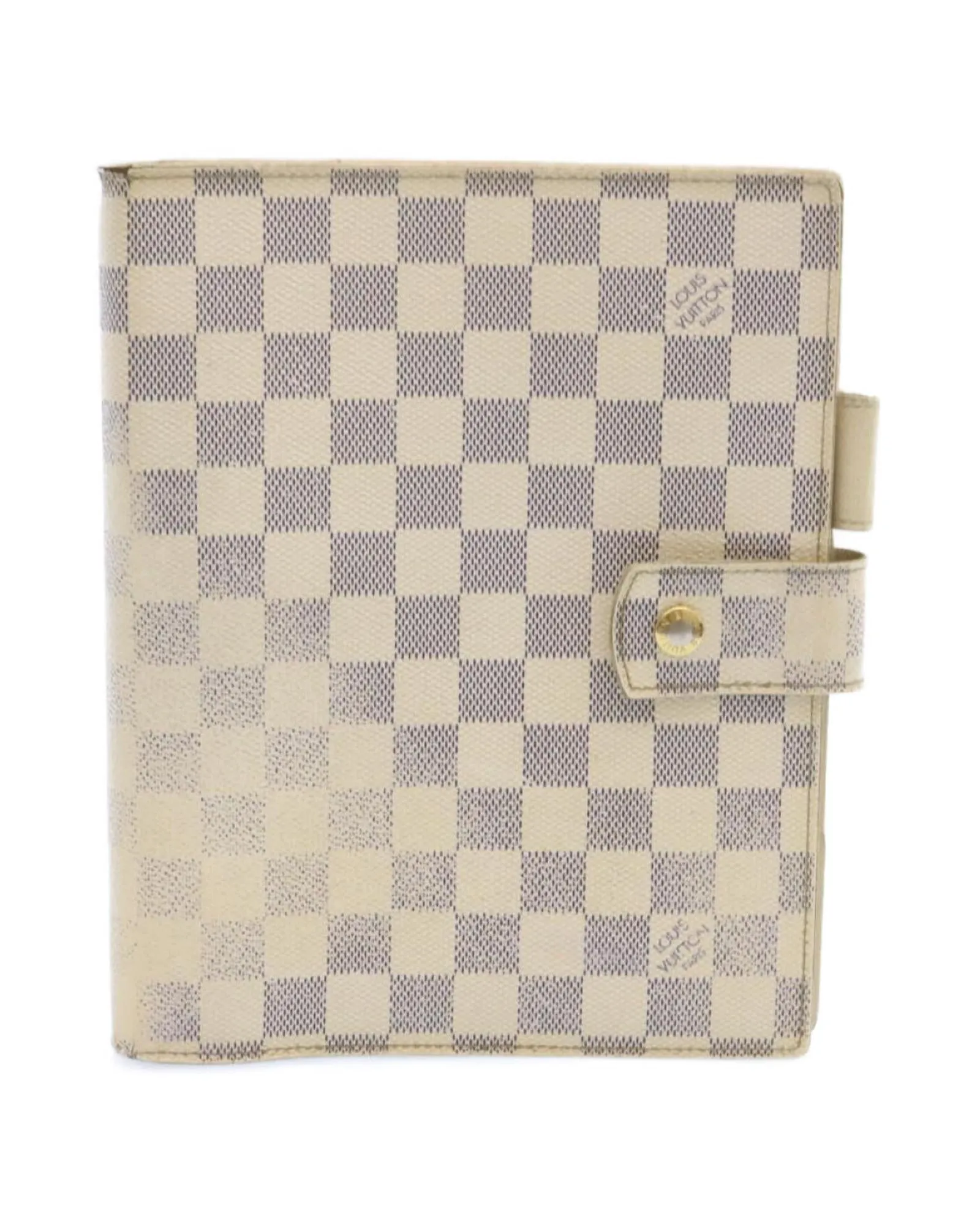 Damier Azur Agenda GM Day Planner Cover