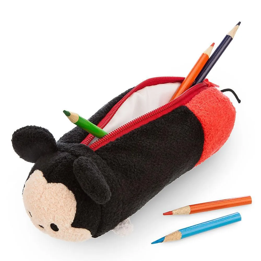 Disney Mickey Mouse ''Tsum Tsum'' Plush Pencil Case - 8''