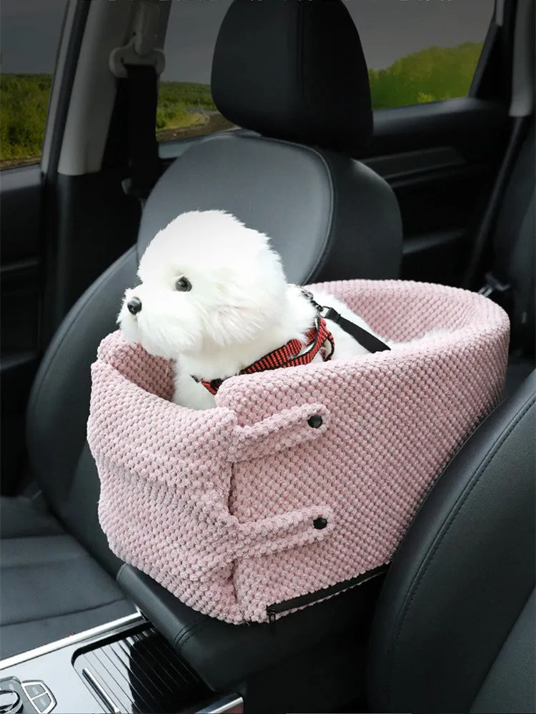 Dog Car Seat Bed Travel Car Central Control