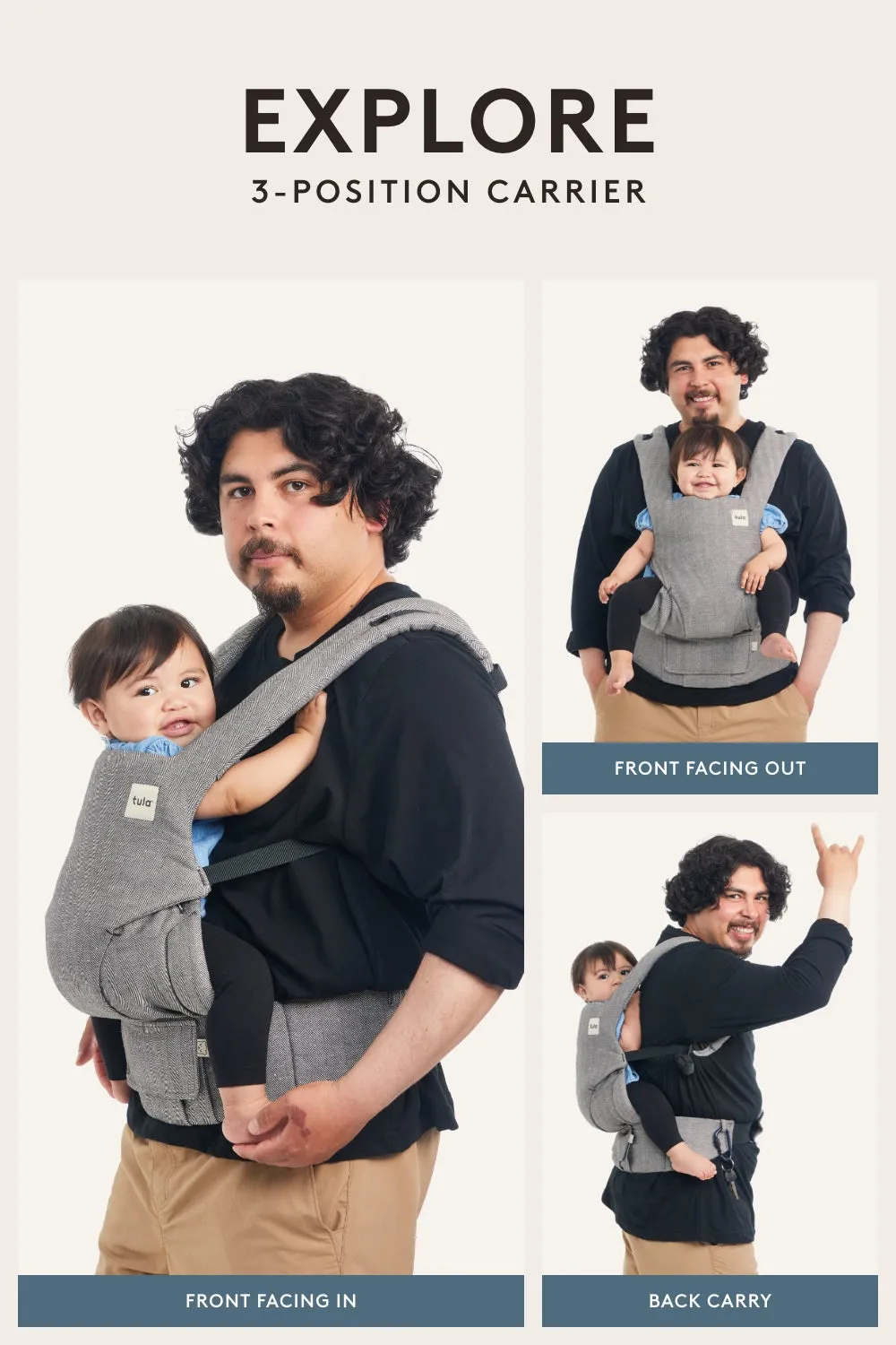 Dreamer - Signature Woven Explore Baby Carrier