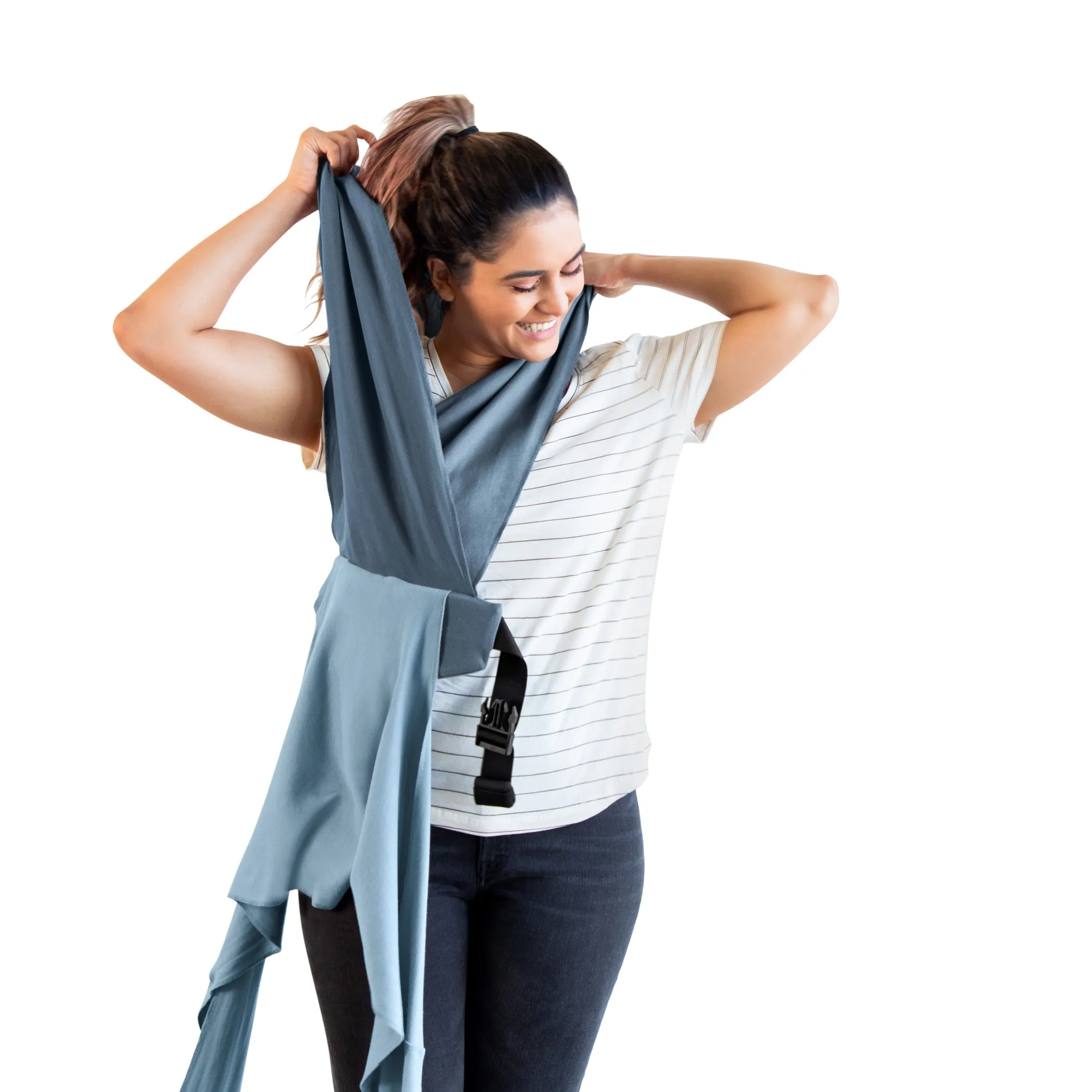 Easy-Wrap Carrier - Sea Spray Blue