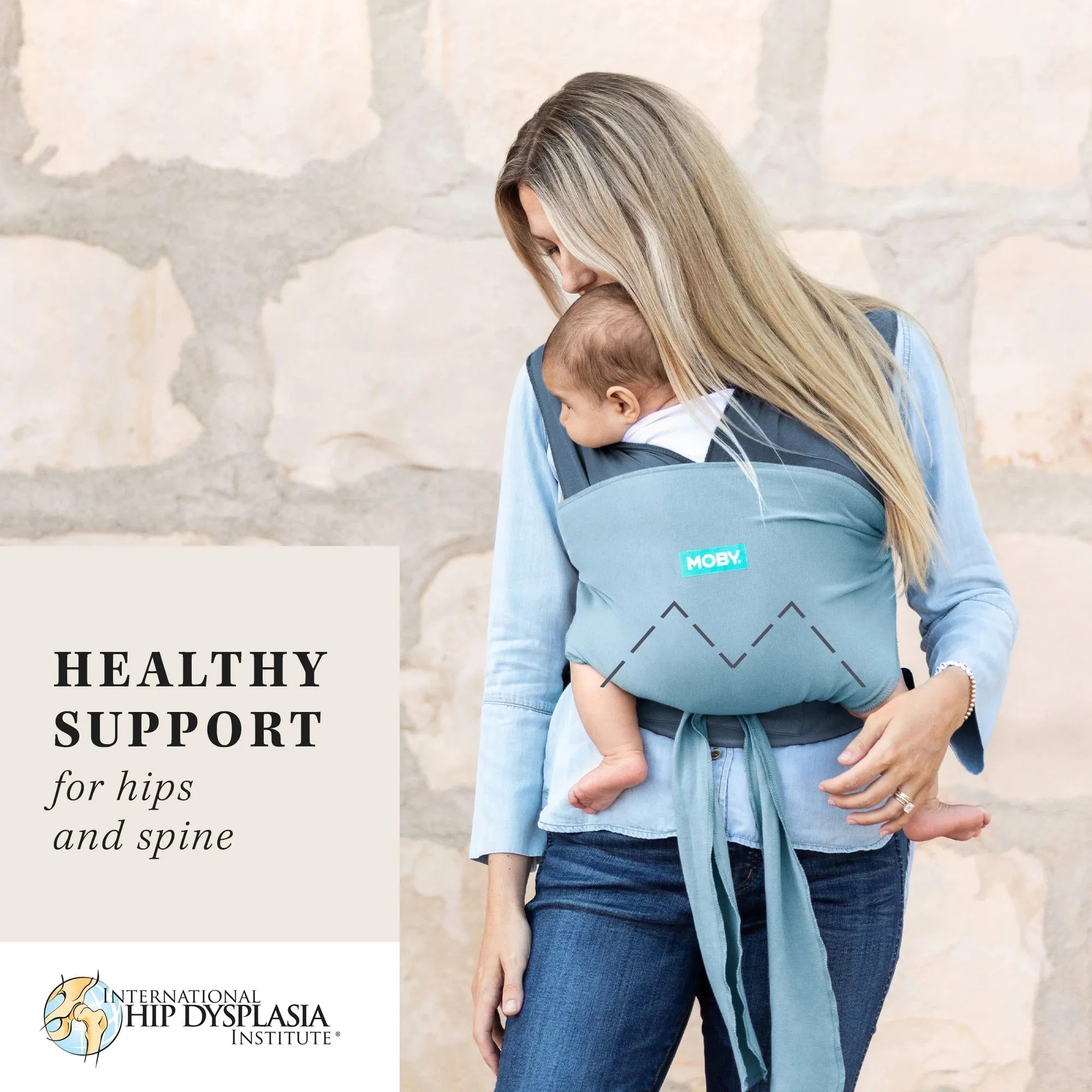 Easy-Wrap Carrier - Sea Spray Blue