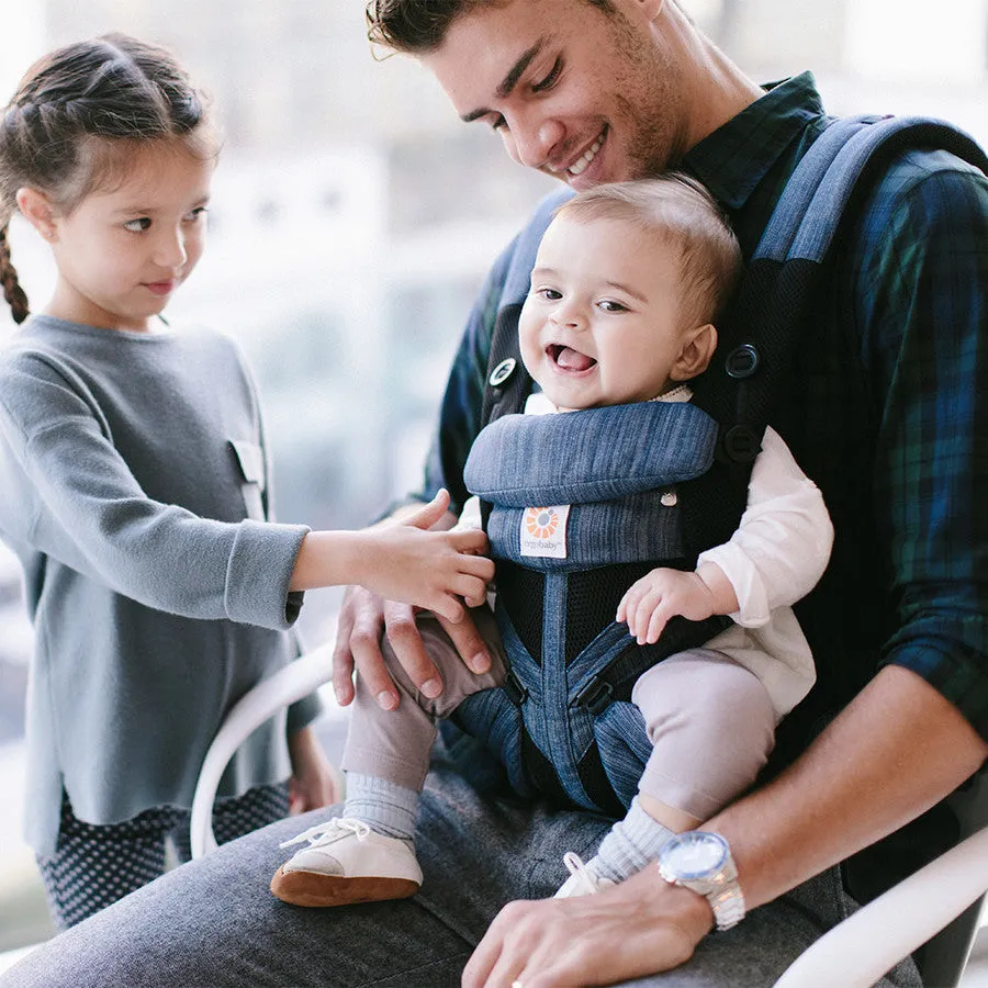 Ergobaby™ Omni 360 Cool Air Mesh Baby Carrier - Indigo Weave