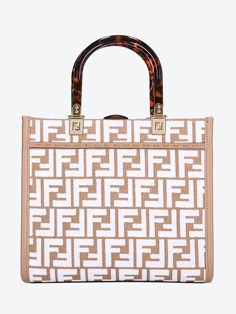 Fendi sunshine rafia tote bag