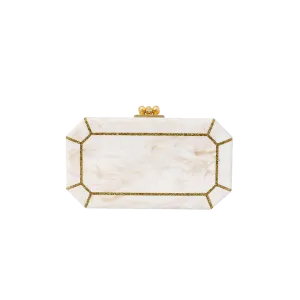 Fiona Faceted Clutch