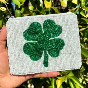 Four Leaf Clover Coin Purse