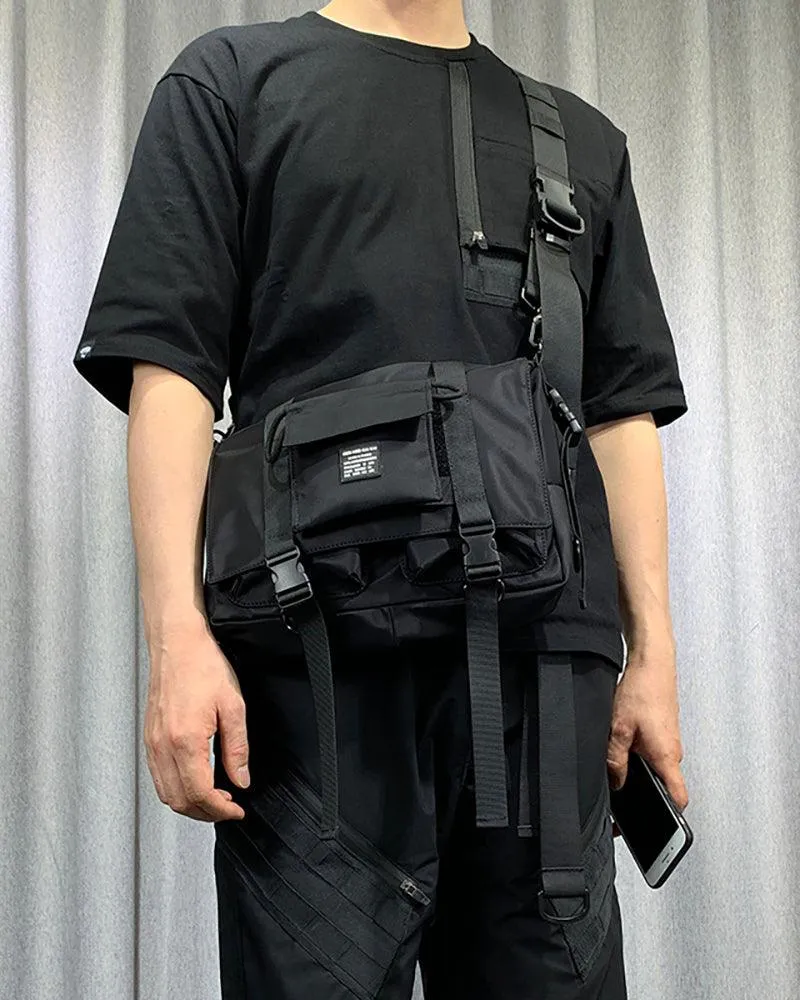 Functional Streetwear Sling Messenger Bag