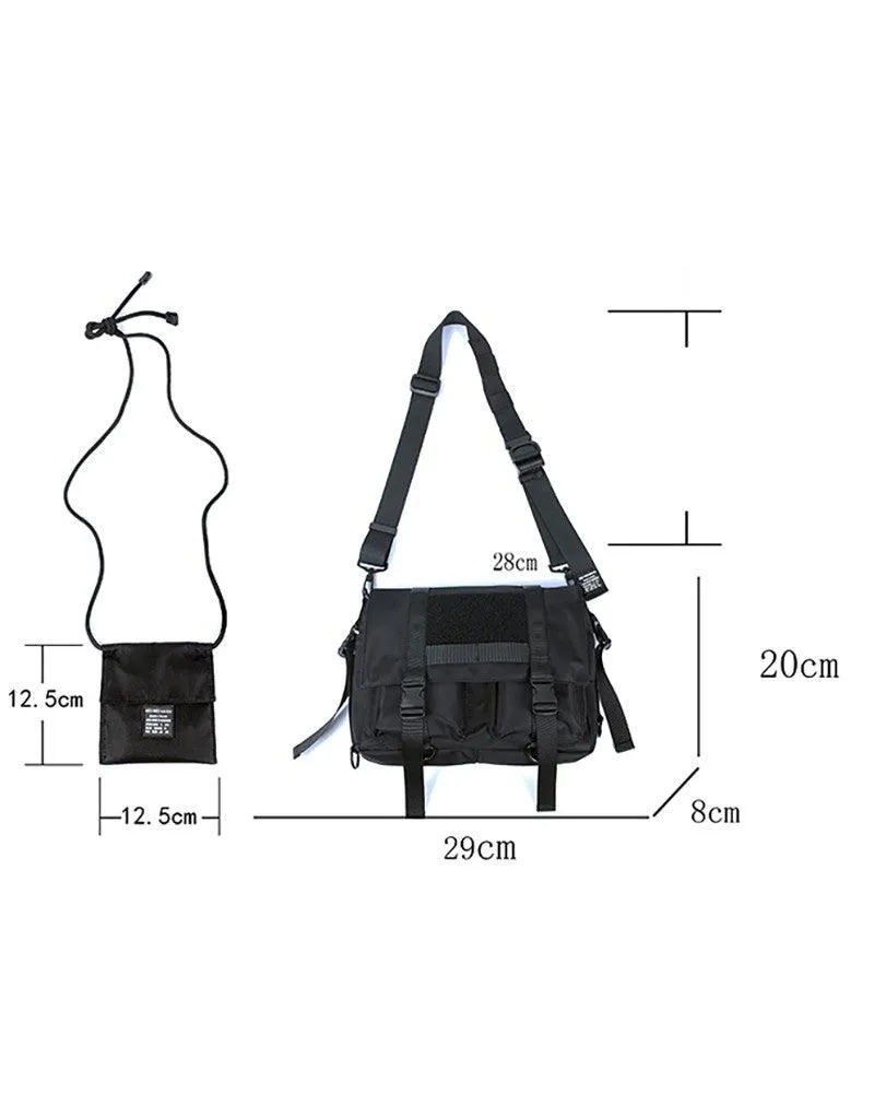 Functional Streetwear Sling Messenger Bag