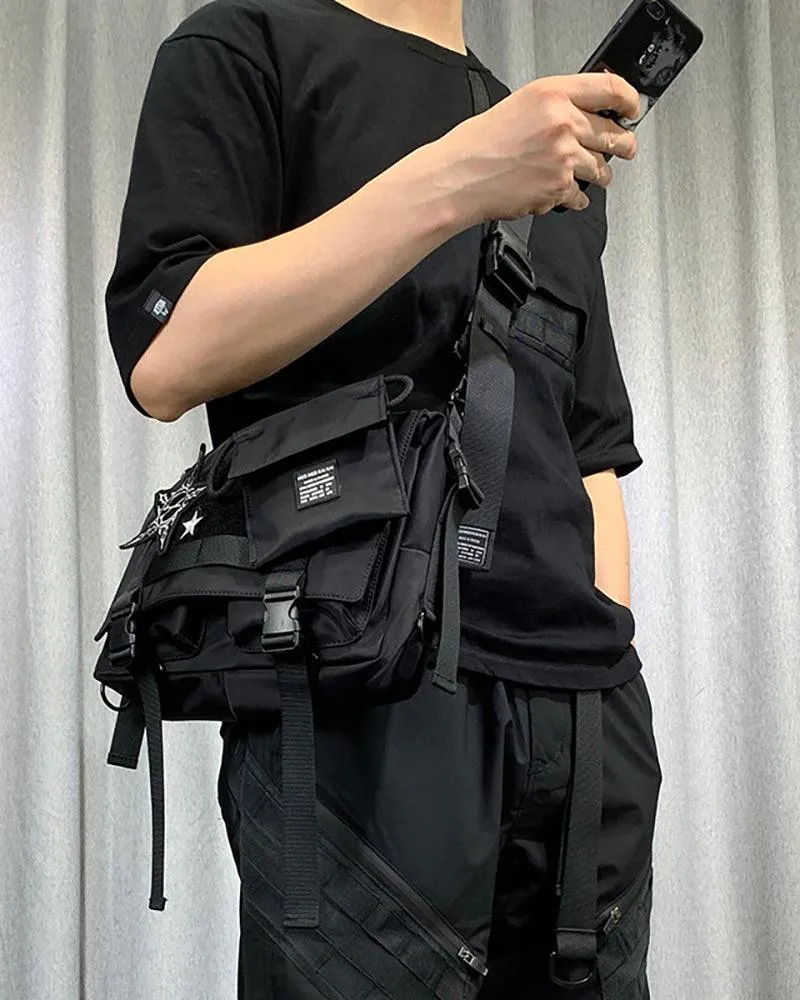 Functional Streetwear Sling Messenger Bag