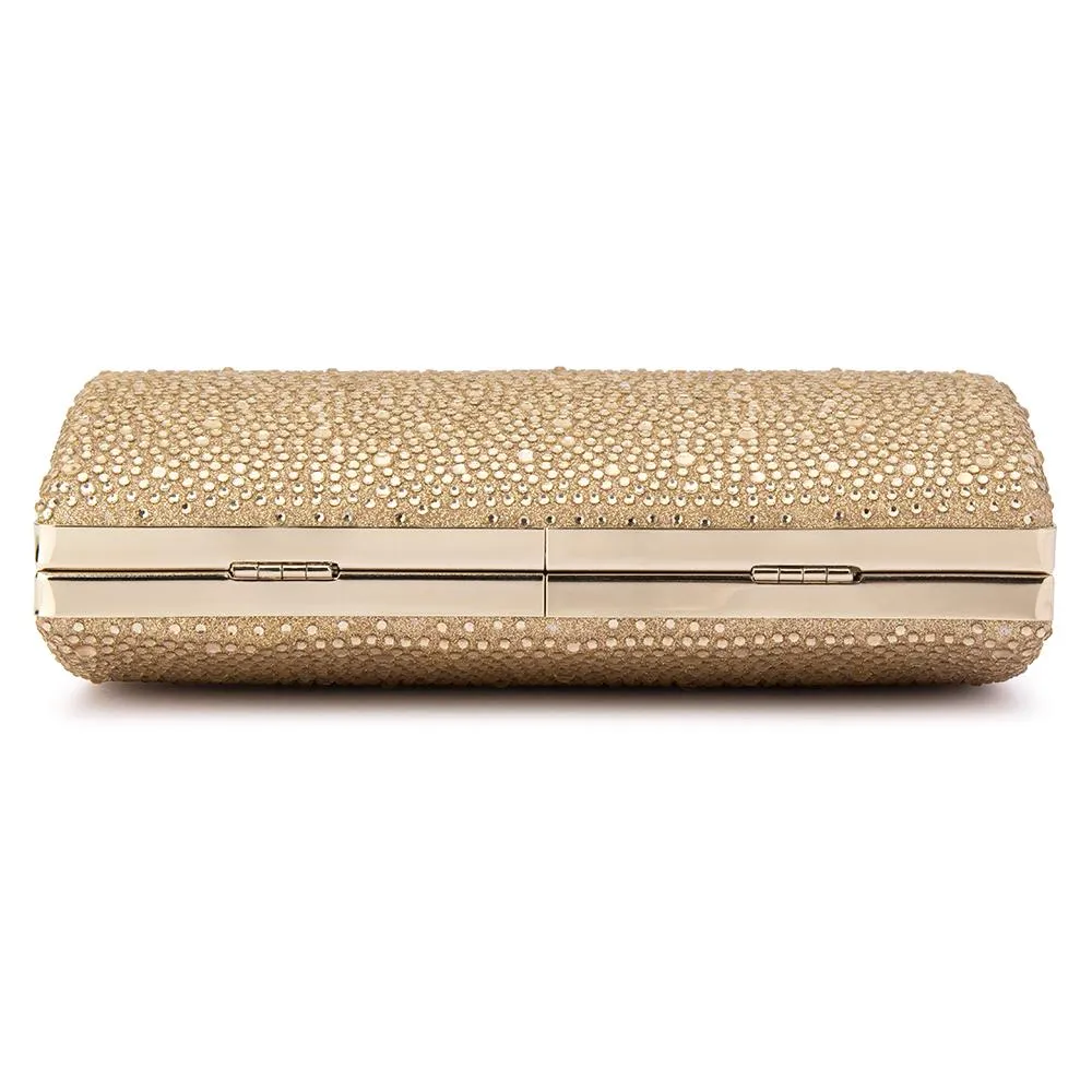 GABBY Metallic Hotfix Clutch