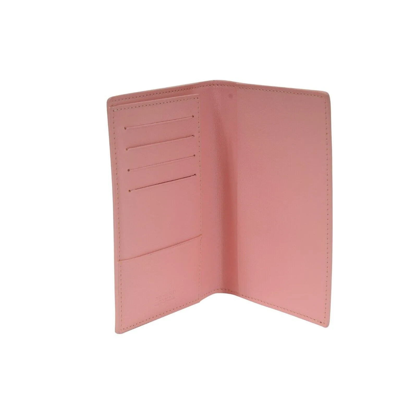 Goyard Grenelle Passport Holder Pink Travel Wallet I.D Card Money Holder File