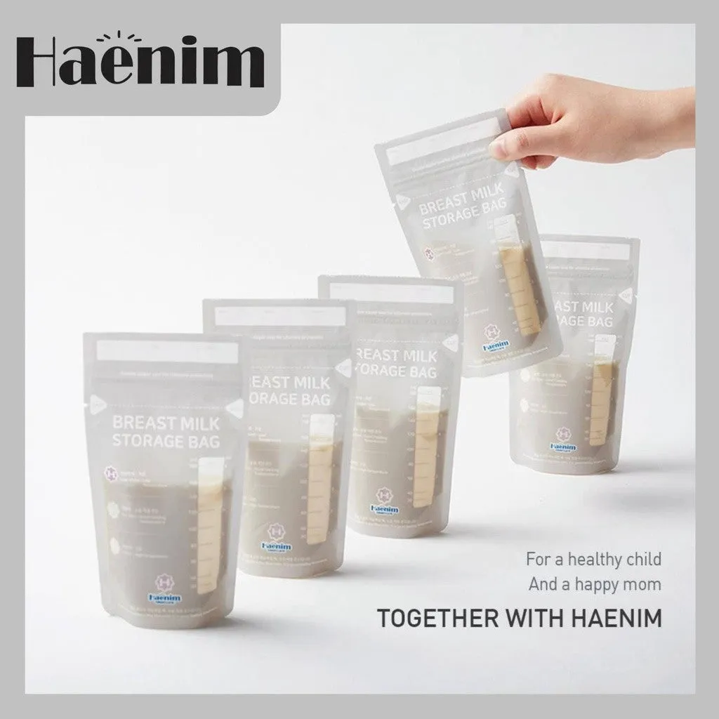 Haenim Breast Milk Storage Bag 180ml (30pcs)