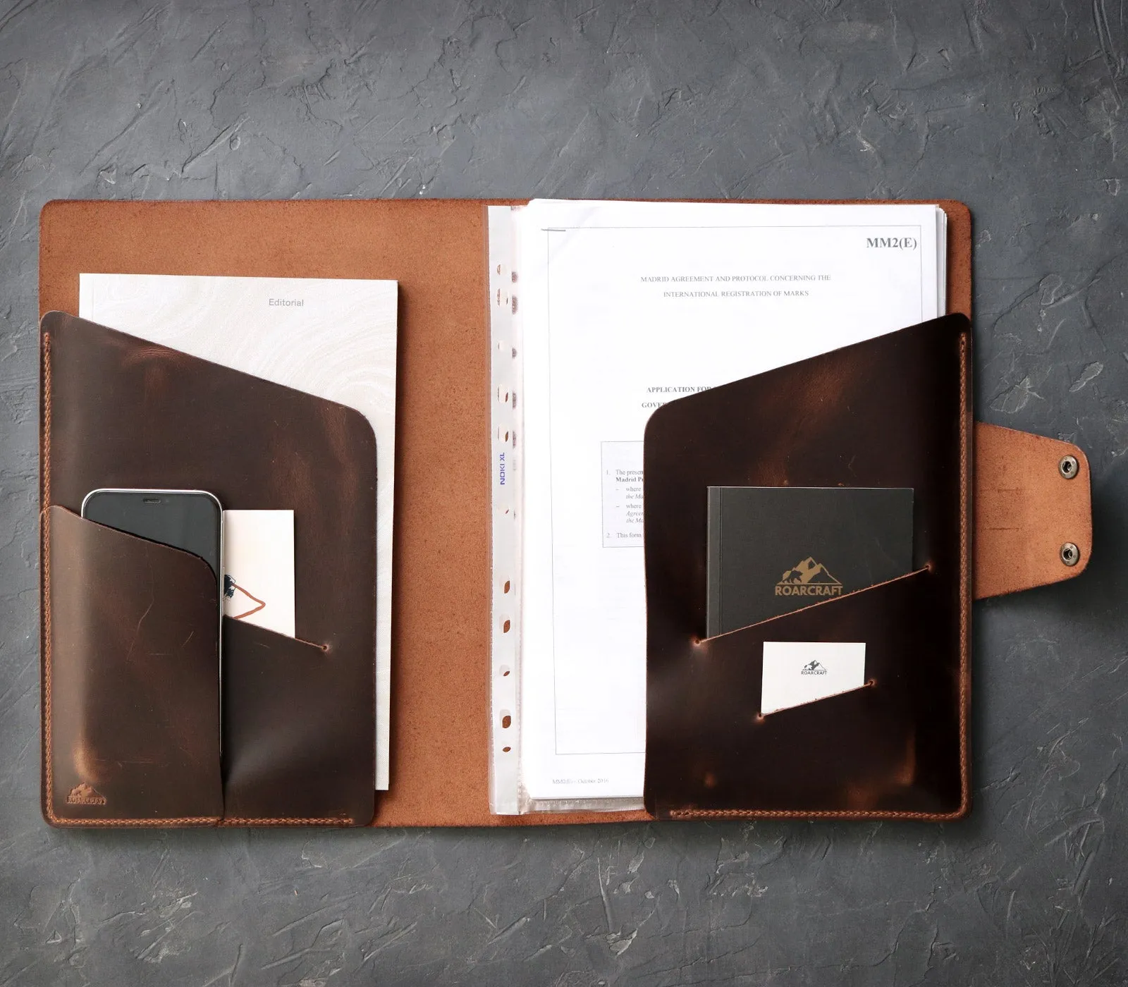 Hemingway A4 Padfolio - Document Organizer