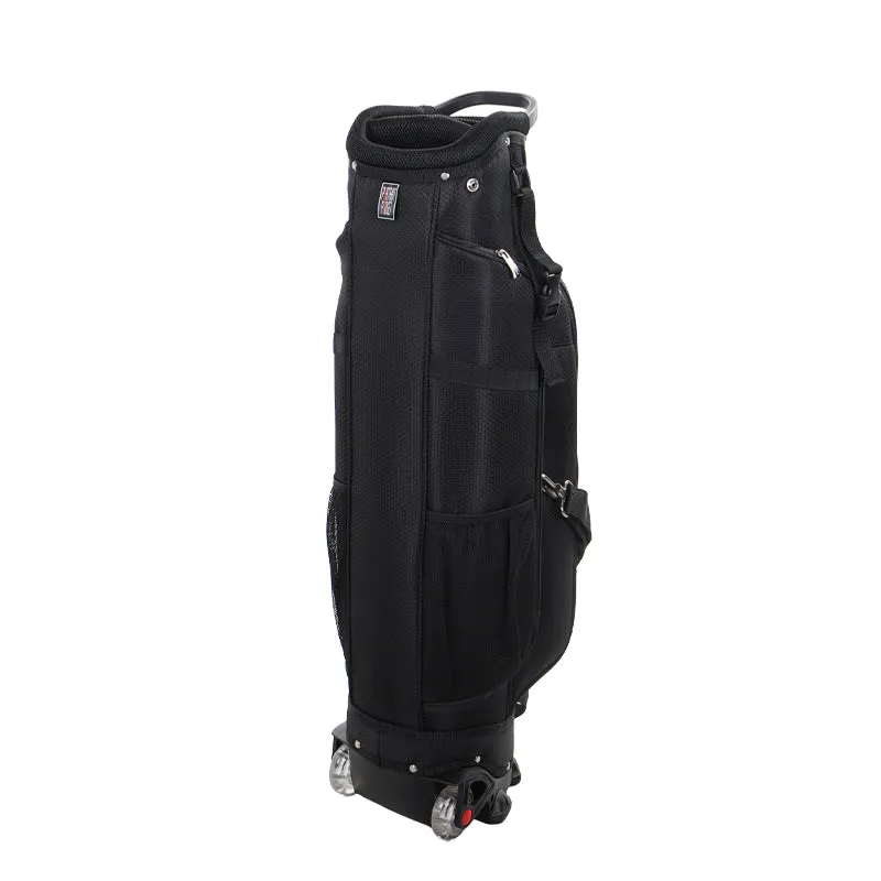 HONMA 7" Gear Potrait Wheel Cart Bag (Black)