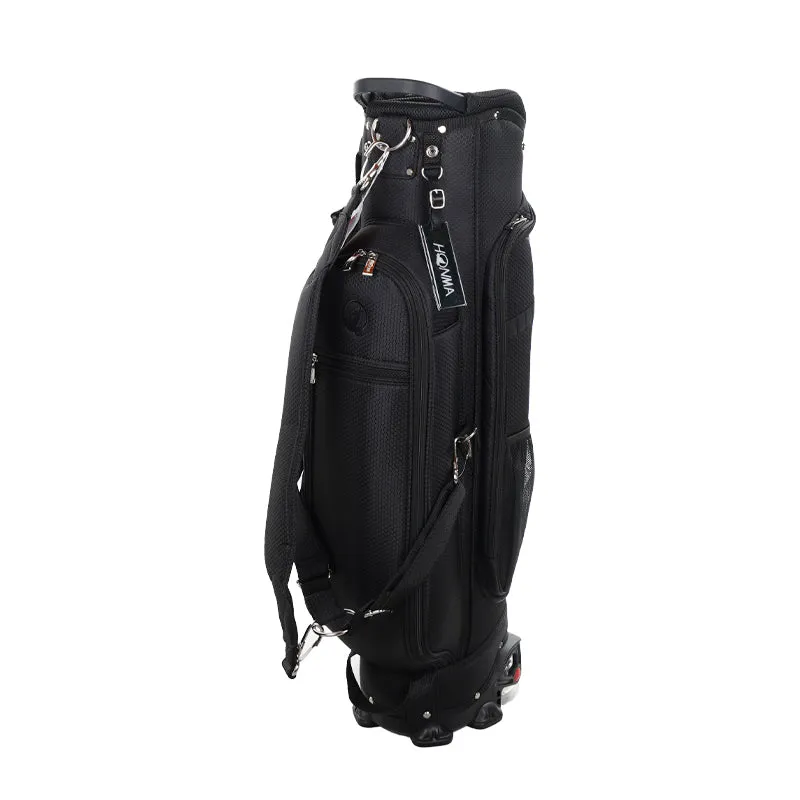 HONMA 7" Gear Potrait Wheel Cart Bag (Black)