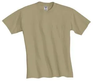 Hunky Dory - JERZEES® - Heavyweight Blend™ 50/50 Cotton/Poly Pocket T-Shirt (29MP)