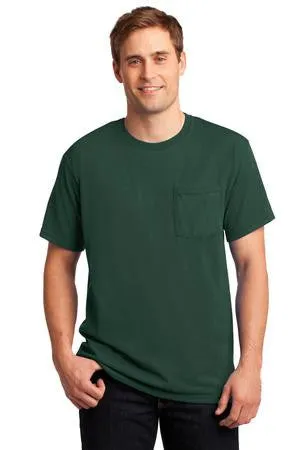 Hunky Dory - JERZEES® - Heavyweight Blend™ 50/50 Cotton/Poly Pocket T-Shirt (29MP)