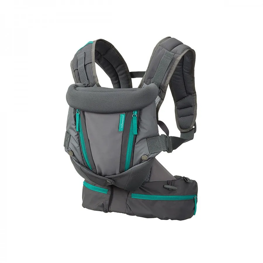 Infantino Carry On Multi-Pocket Carrier Grey & Black