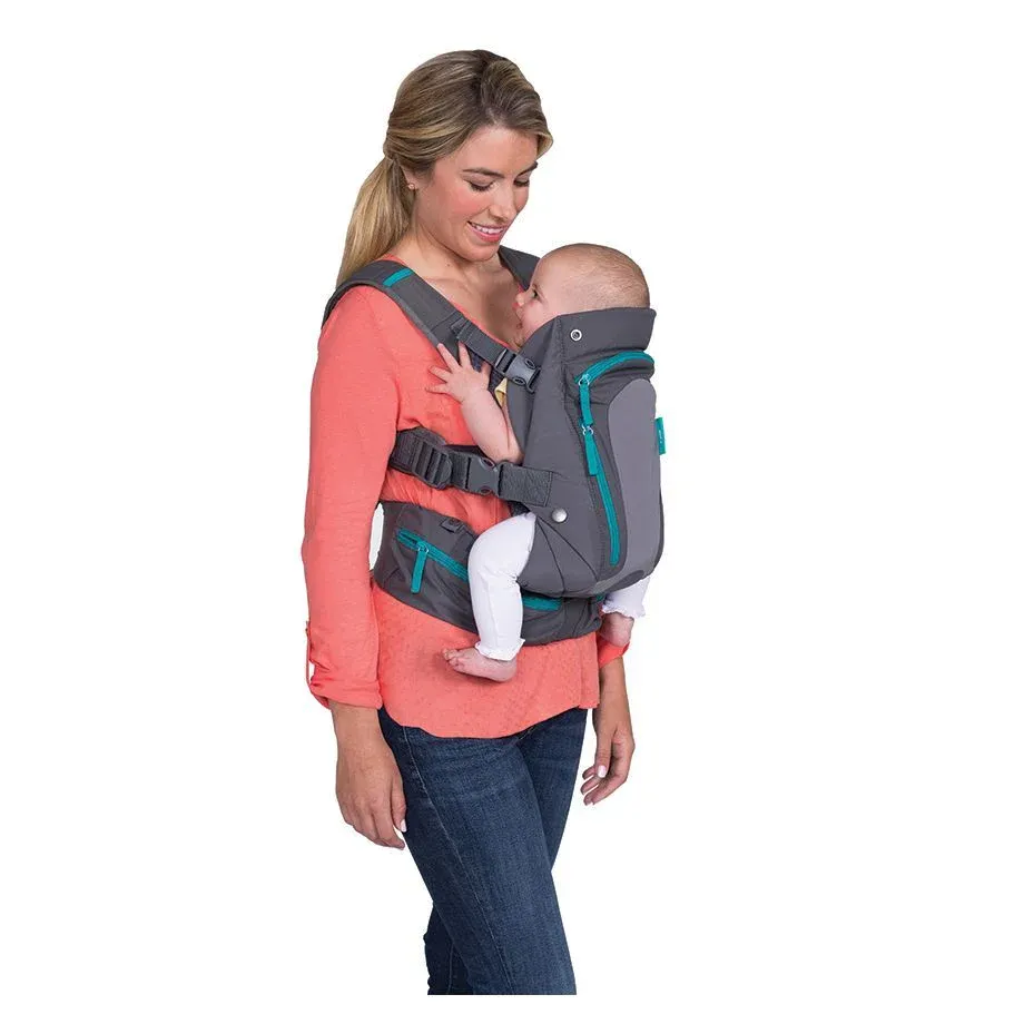 Infantino Carry On Multi-Pocket Carrier Grey & Black