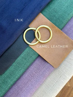 Ink and Camel Leather Scout