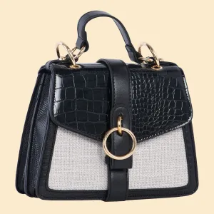 Jacqueline Petite Crocodile Handbag