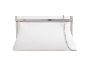 Koko Soft White Clutch Bag