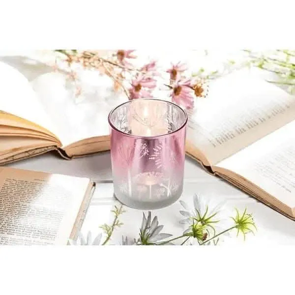 Large Ombre Flower Tealight