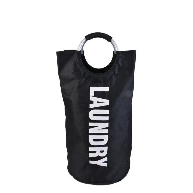 Laundry Storage Bag Collapsible Storage Bag Laundry Washing Care Household Storage Bag 74x38cm Oxford Cloth Laundry Bag